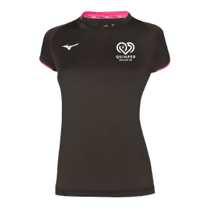CORE SLEEVE TEESHIRT FEMME MIZUNO noir