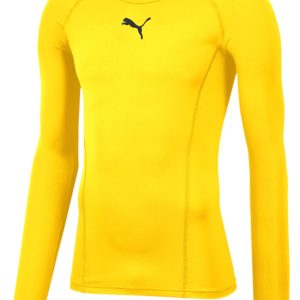 teamLIGA Baselayer Tee LS Ad Jaune
