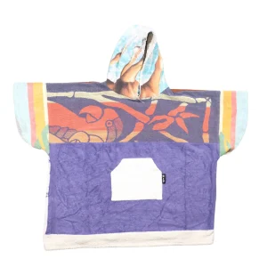 Poncho Anfibi Junior 100% Upcyclé « Parrot » - Modèle unique