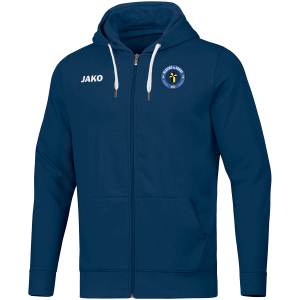 VESTE CAPUCHE COTON 6865  JAKO FEMME MARINE