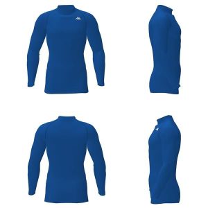 LYCRA SOUS MAILLOT ML adulte bleu