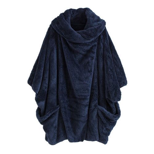 Poncho Plaid-Doux Homme – Image 4