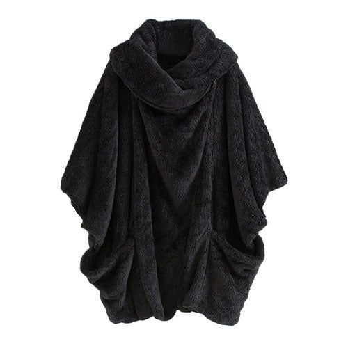 Poncho Plaid-Doux Homme