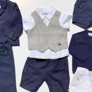 Ensemble garçon Cérémonie Tartine et Chocolat 1 an