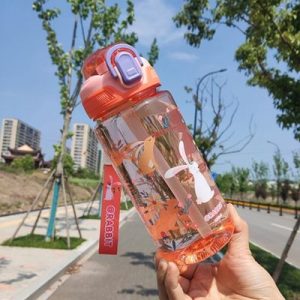 Gourde plastique | Translucide