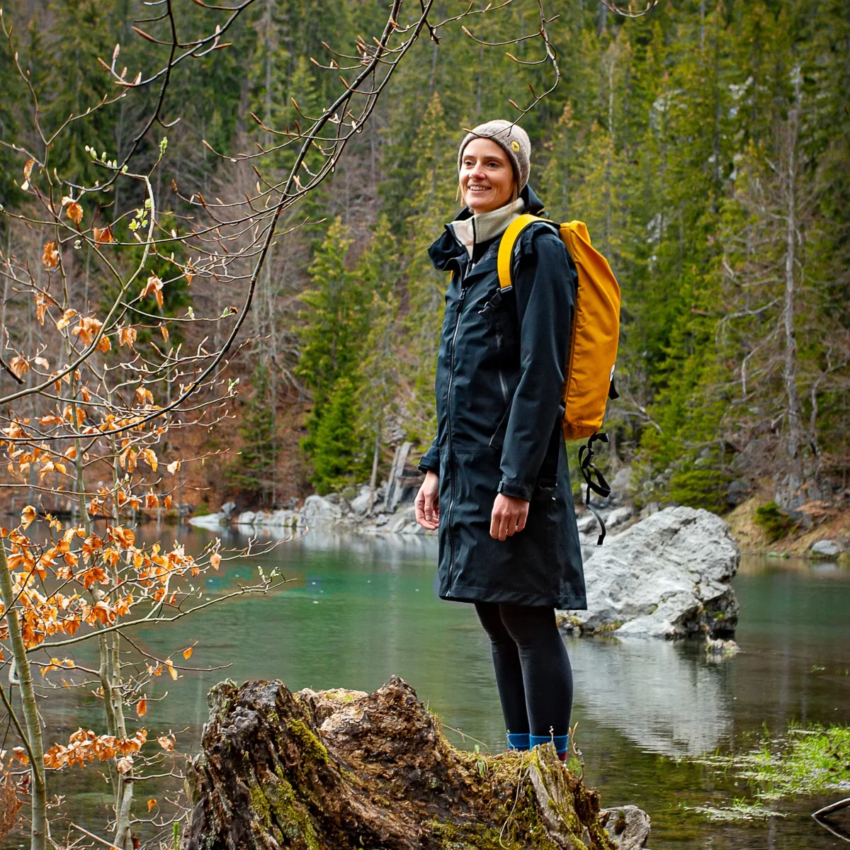 Veste 3/4 tous temps GRAND TETRAS Femme – Image 2