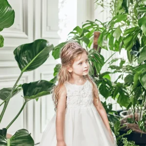 Robe Tartine et Chocolat blanche à pétales 8 ans