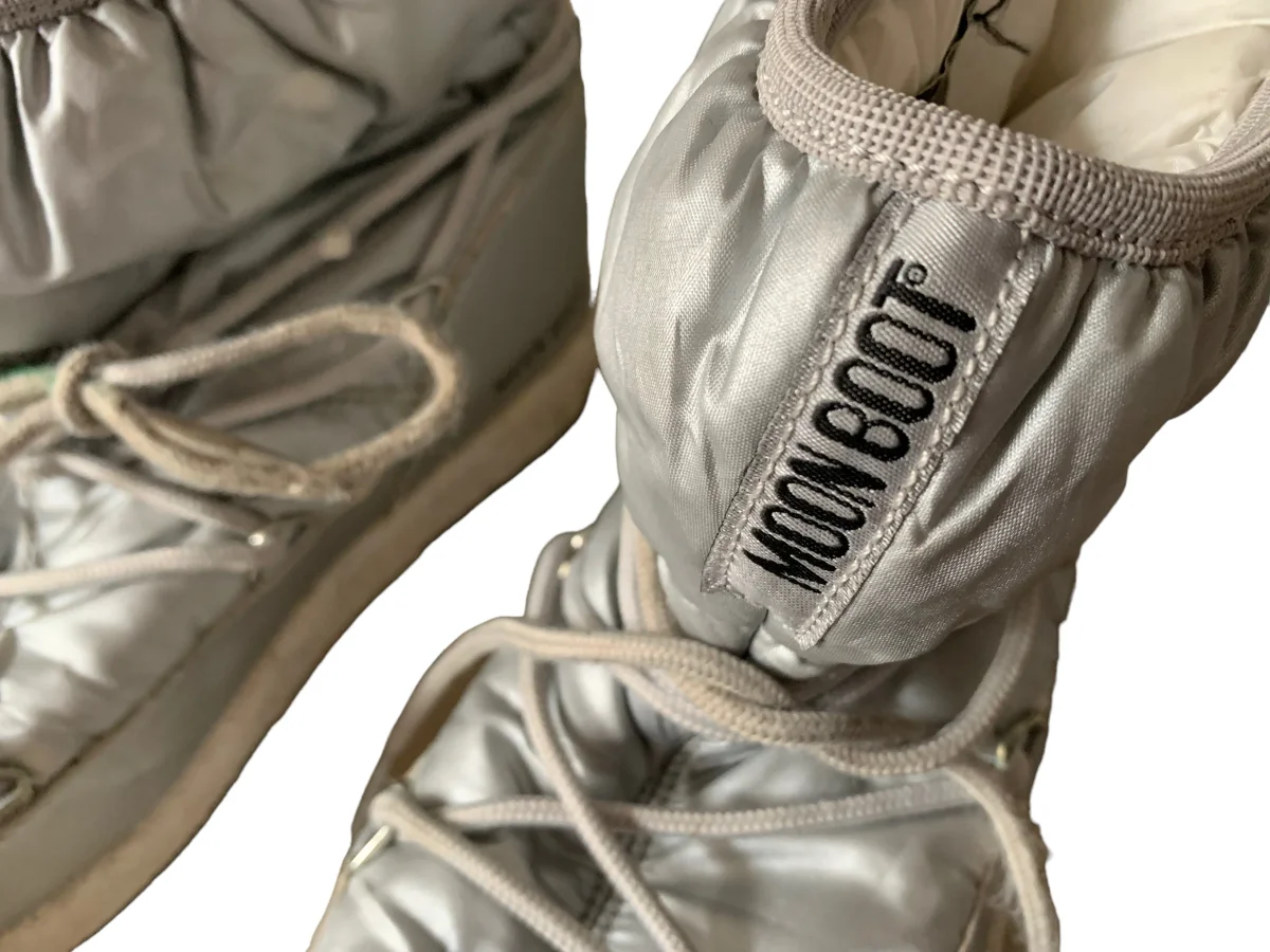 Moonboots basses argent taille 37 – Image 3