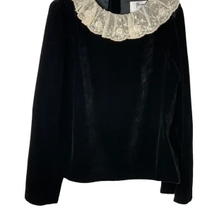 Haut velours noir Bonpoint Couture 10 ans