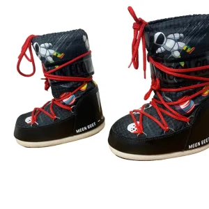 Moonboots Edition limitée Cosmonaute Noir &Rouge 27-30