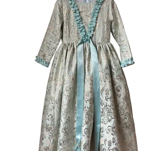 Déguisement IVOY Bleu /Gris argent Taille 8/9 ans