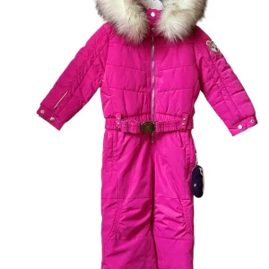 Combinaison rose ski Poivre Blanc 18 mois