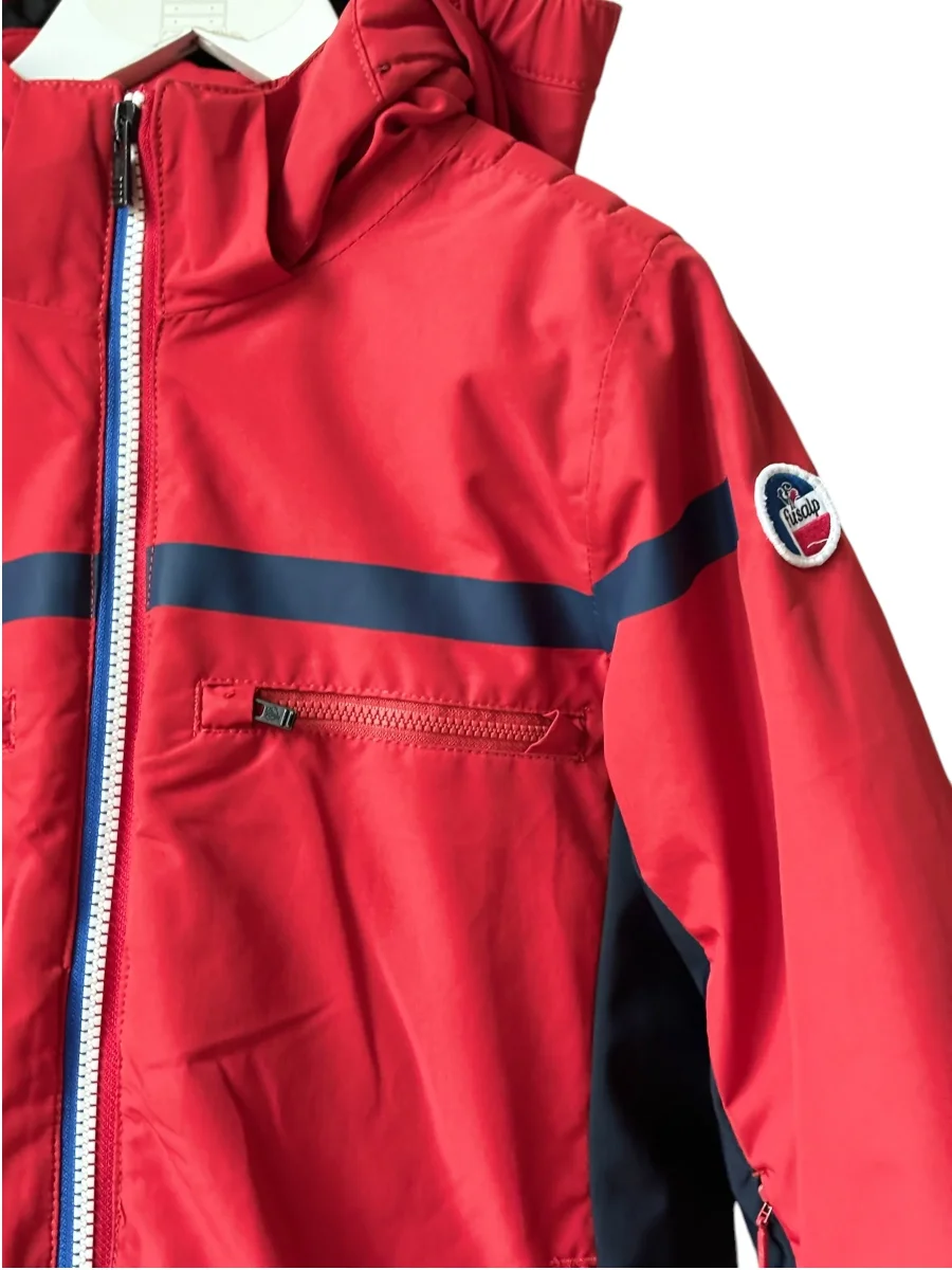 Veste ski "Gustavo" rouge Fusalp 8 ans – Image 4