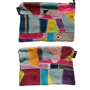 Pochette Anfibi 100% Upcyclée « Rainbow » - Modèle unique