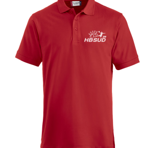 CLASSIC LINCOLN Polo Rouge Homme