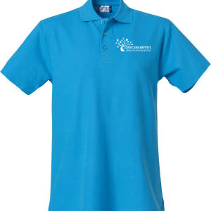 BASIC POLO HOMME Turquoise