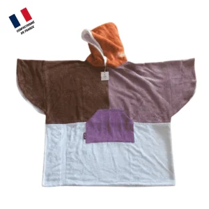 Poncho Anfibi  100% Upcyclé « Bear » modèle unique