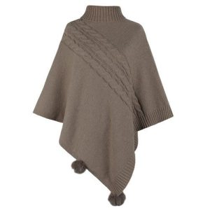 Poncho Long-Femme