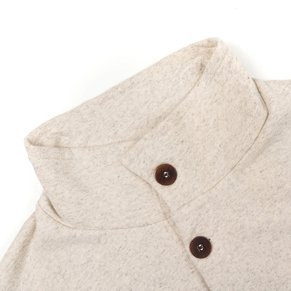 Pull blanc cassé Homme chanvre et coton bio certifié GOTS – Image 6