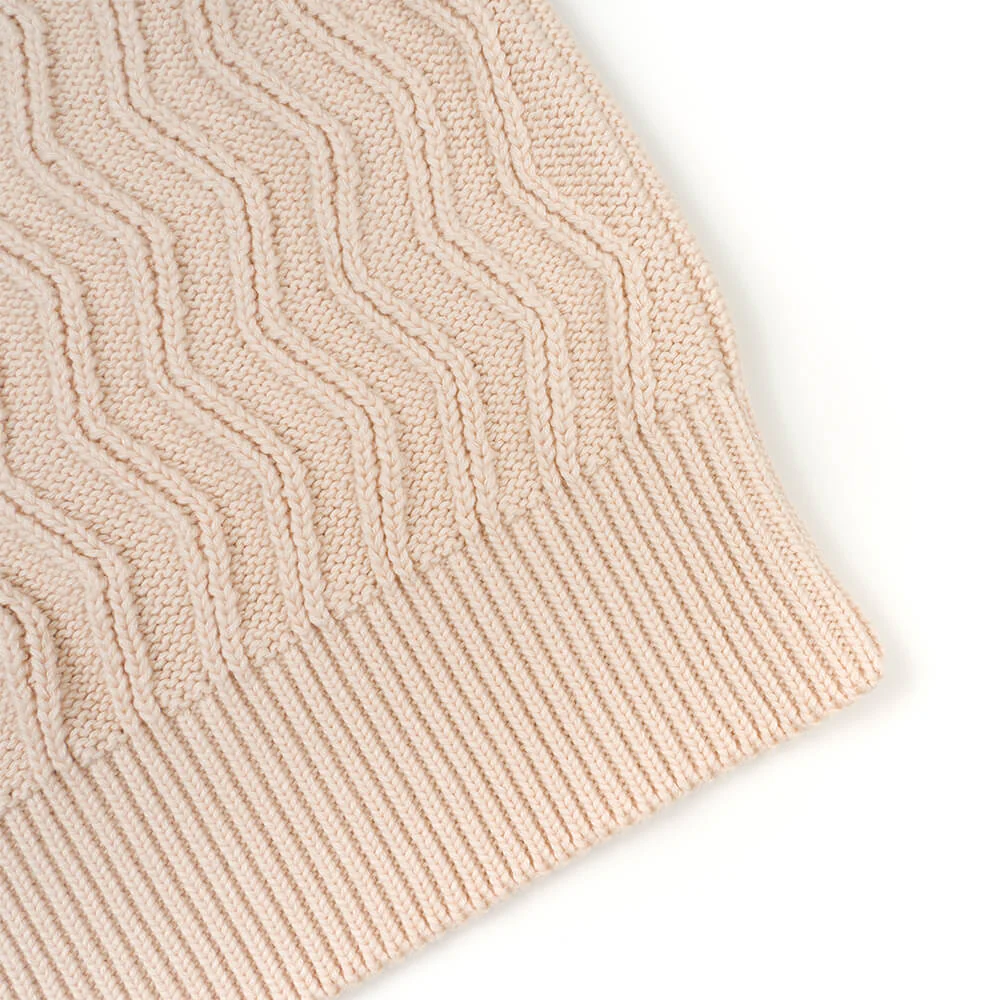 Cardigan Blanc Femme coton bio certifié GOTS – Image 4