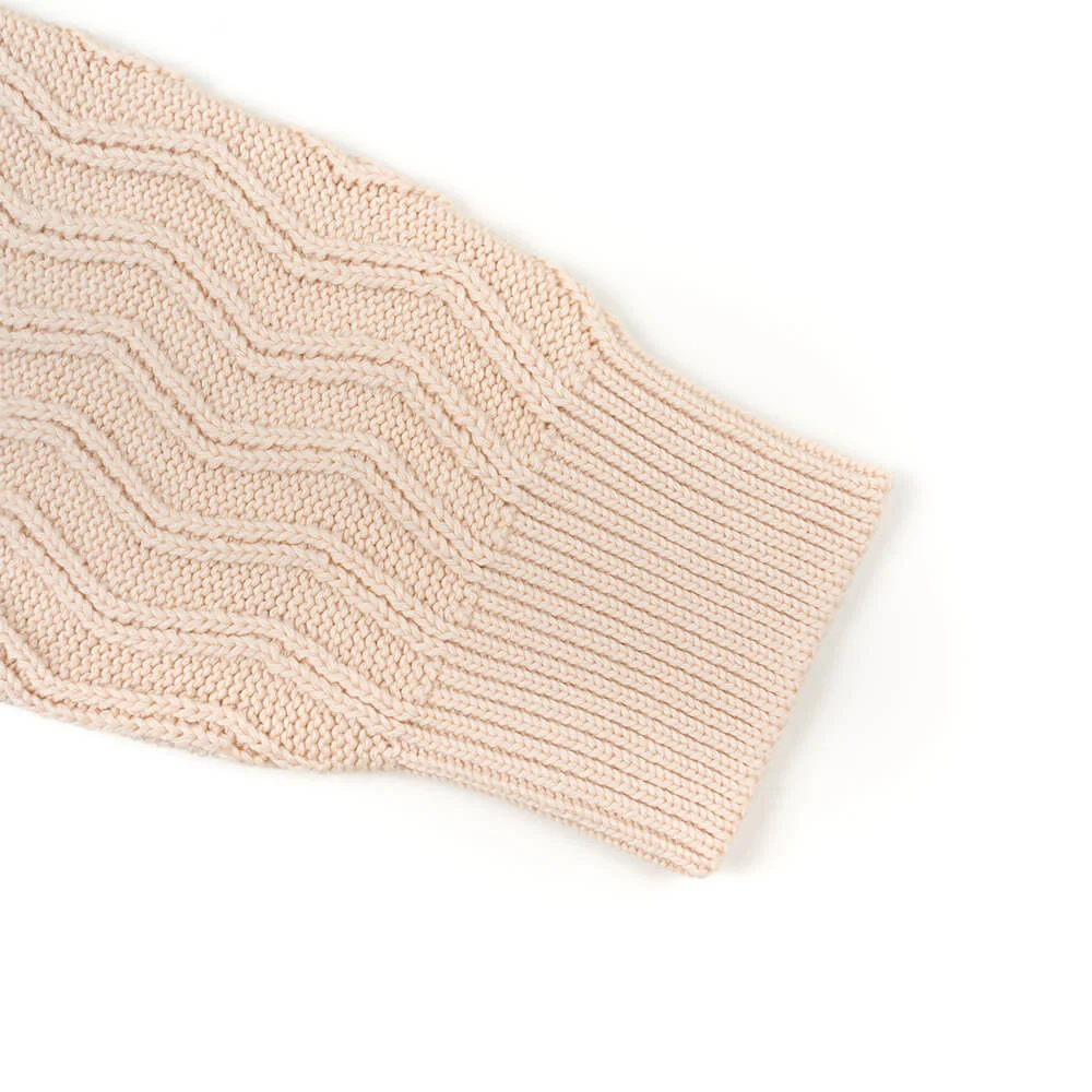 Cardigan Blanc Femme coton bio certifié GOTS – Image 5