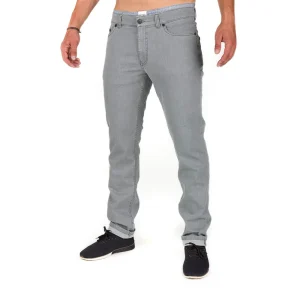 Jean Gris Homme coton bio, recyclé et fibres de cellulose