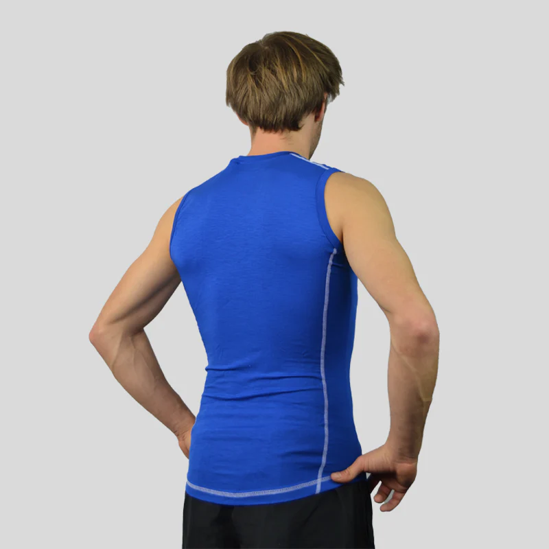 Débardeur « PACCALY » Homme Bleu – Image 4