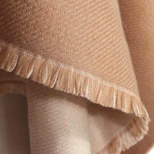 Poncho Bi-ton Femme Cachemire – Image 6