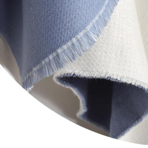 Poncho Bi-ton Femme Cachemire – Image 7