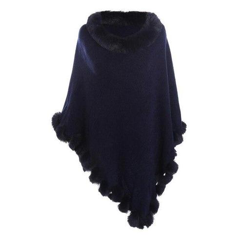 Poncho Plaid-Cachemire Femme – Image 2