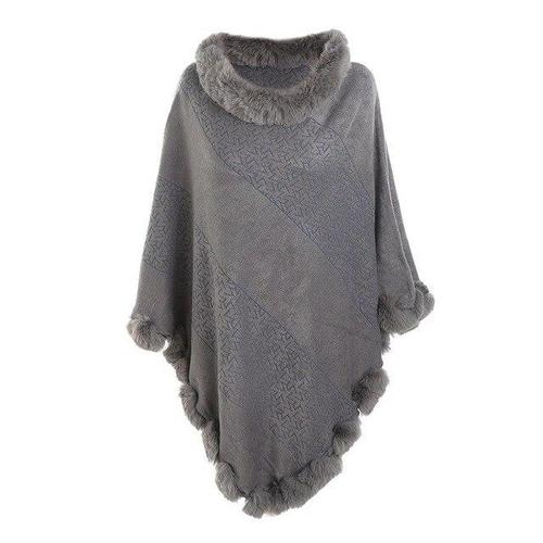 Poncho Plaid-Cachemire Femme – Image 6
