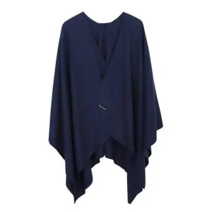 Poncho Uni-Cachemire Femme