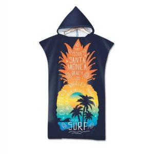 Poncho Serviette Adulte Capuche