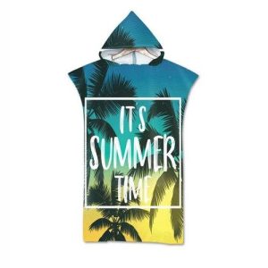 Poncho Éponge-Microfibres Surf