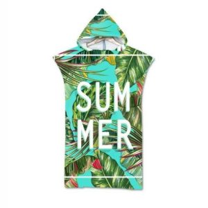 Poncho Summer Plage Capuche