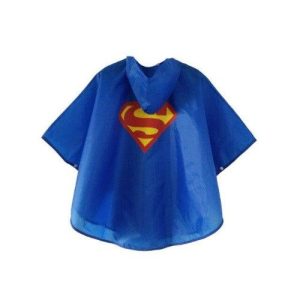 Poncho Superman Enfant Pluie