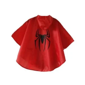 Poncho Spiderman Enfant Pluie
