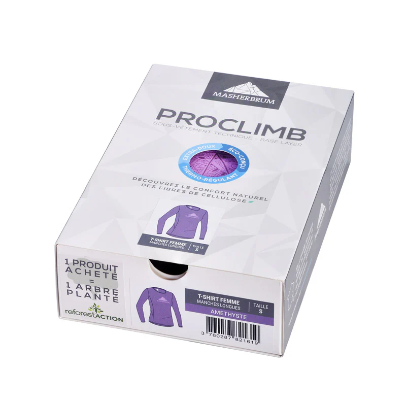 T-SHIRT FEMME PROCLIMB MANCHES LONGUES AMETHYSTE – Image 3