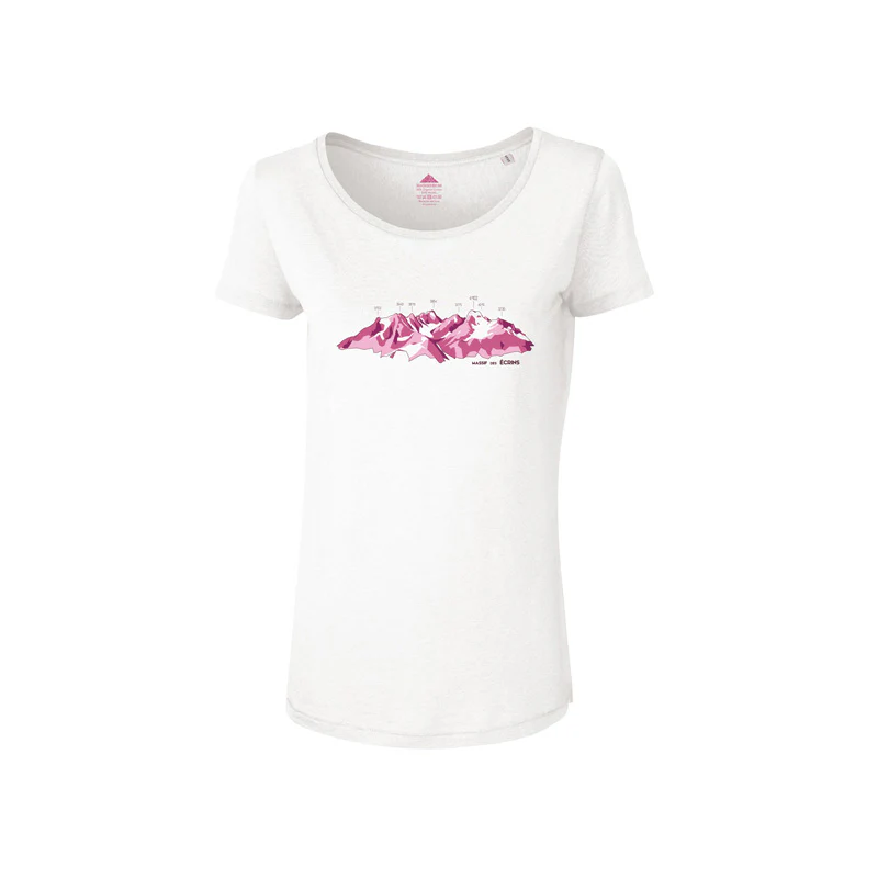 T-SHIRT FEMME ULTRASOFT ECRINS BLANC