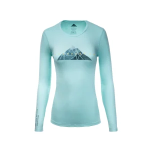 T-SHIRT FEMME PROCLIMB2 MANCHES LONGUES GLACIER