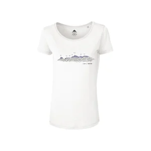 T-SHIRT FEMME ULTRASOFT VERCORS BLANC