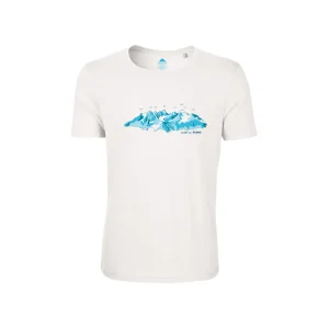 T-SHIRT HOMME ULTRASOFT ECRINS BLANC