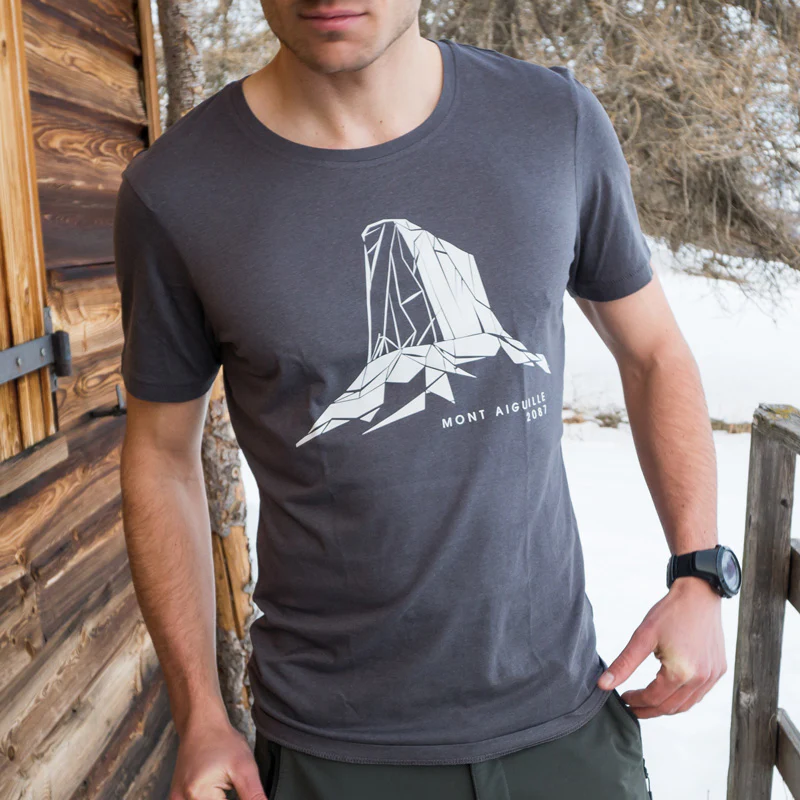 T-SHIRT HOMME ULTRASOFT MONT AIGUILLE – Image 4