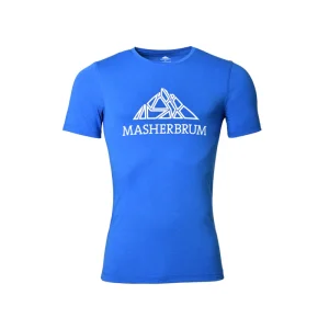 T-SHIRT HOMME PROCLIMB MANCHES COURTES BLEU COBALT