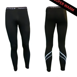 CROZ H Legging Long Gratté Noir