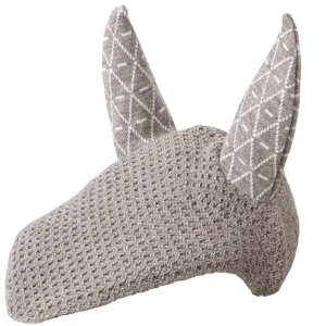 Bonnet INFI-KNIT Nature gris all over blanc