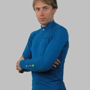 Base Layer "LACHAT H " Homme Bleu/Noir