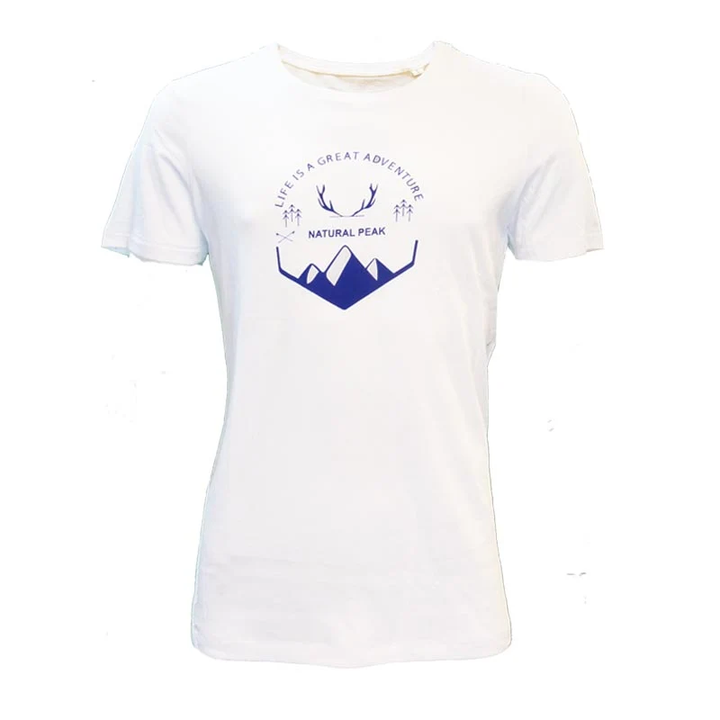 Tee-shirt « CHARVET Great Adventure » Homme Blanc