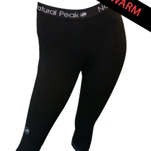 DOLENT F Legging 3/4 Gratté Noir Femme 2019