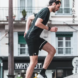 WILD TEE - Haut technique & recyclé [black]